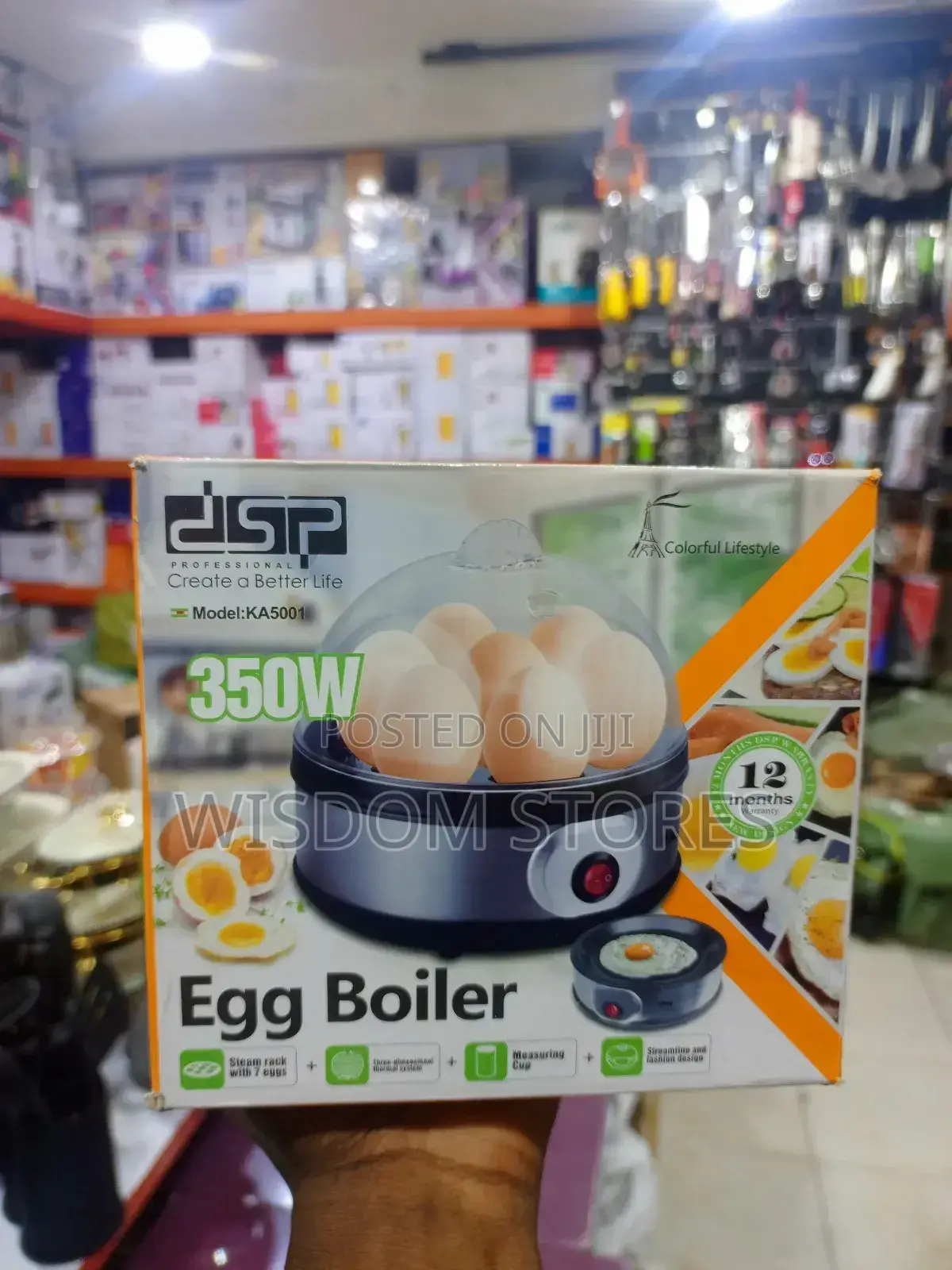 DSP Professional Ka5001 Egg Boiler