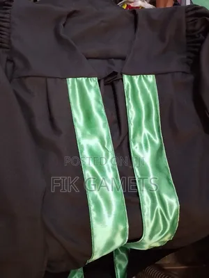 Gowns ( Black With Green)