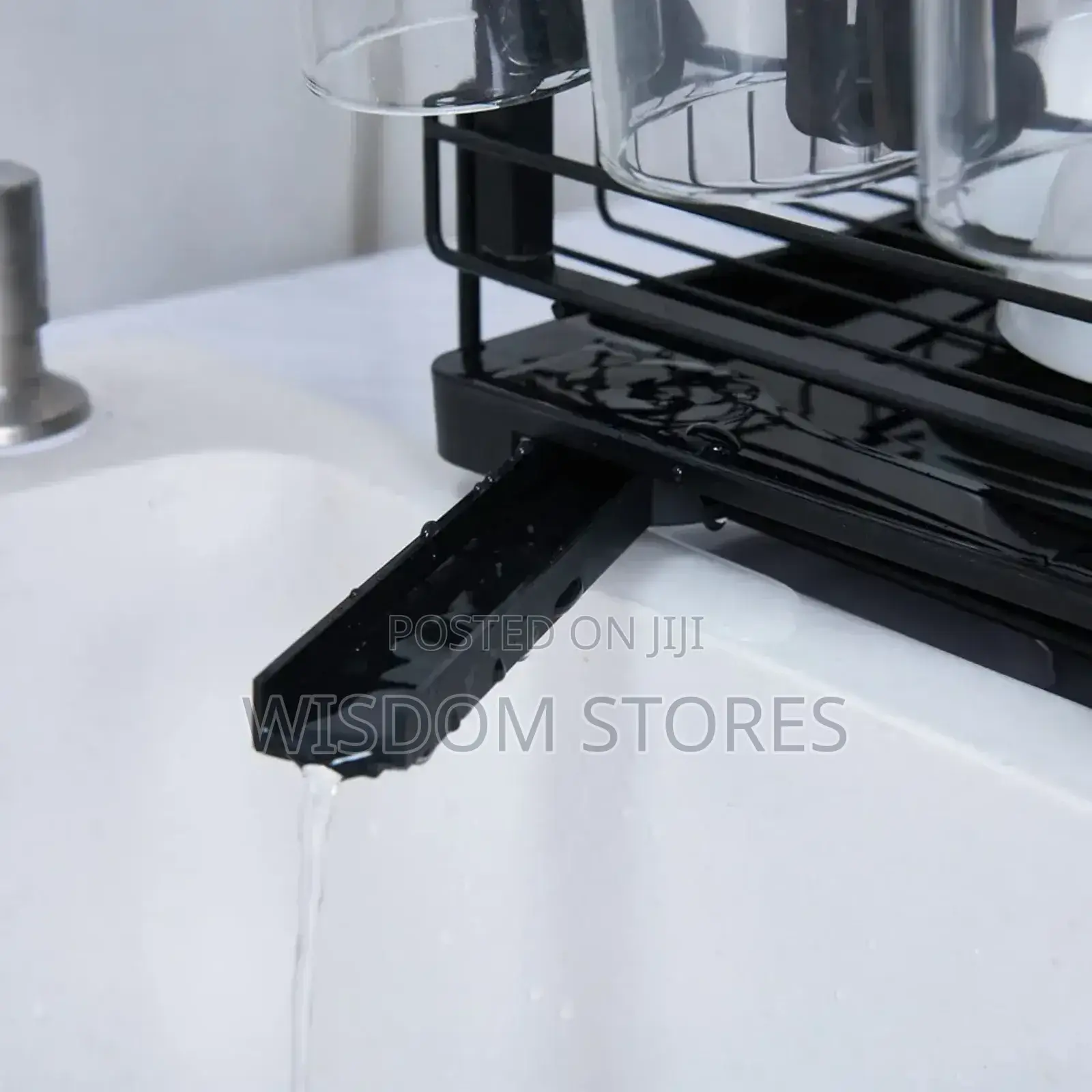 Dish Rack With Drainer