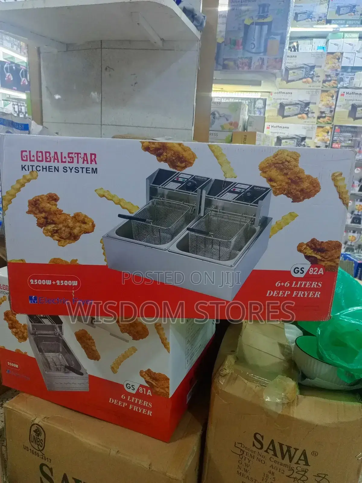 6+6 Liters Deep Fryer