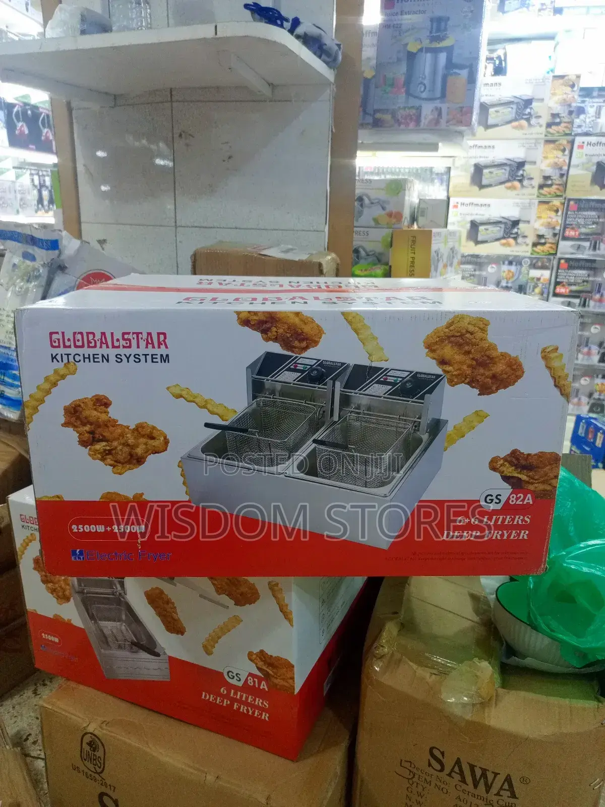 6+6 Liters Deep Fryer