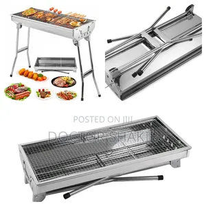 Portable Stainless Steel Foldable Bbq Grill