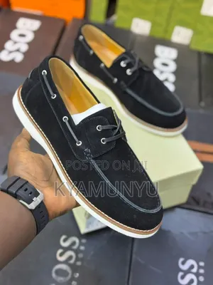 Brunello Cucinelli Suede Boat Shoes