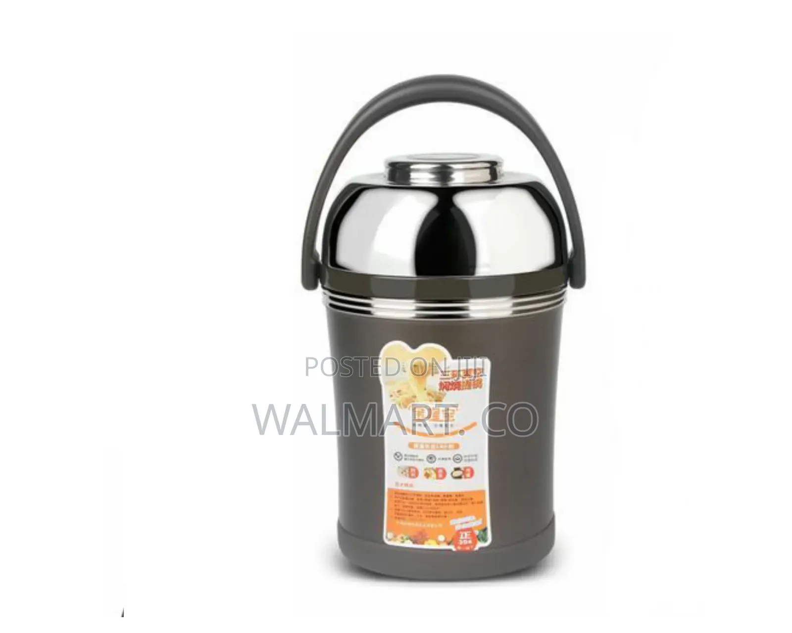 2 Litres Stainless Steel Food Flask Lunch Box