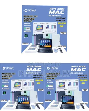 Idino Notebook Mac Tablet Pc iPad 10 Inch High Definition Display
