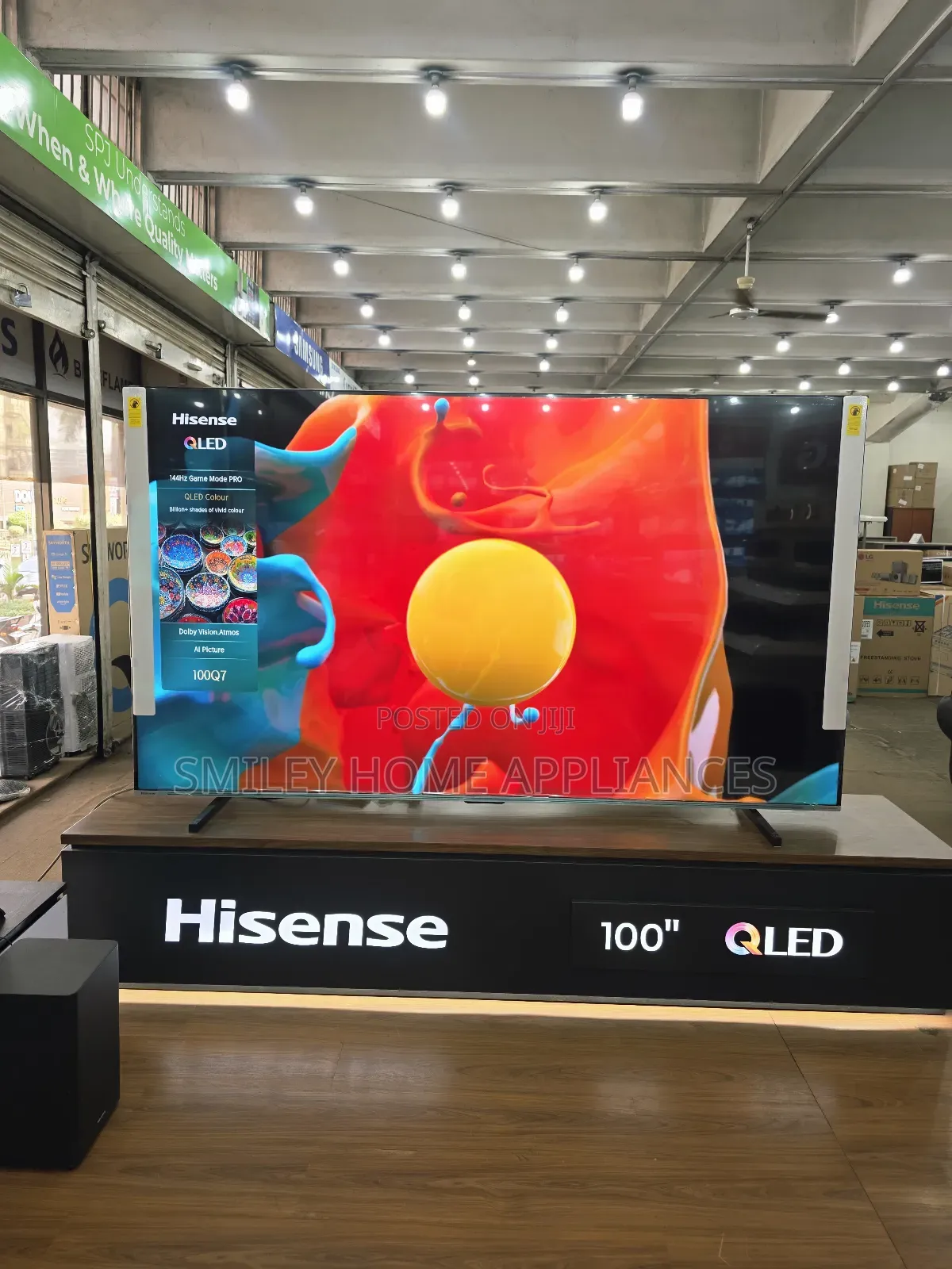 Hisense 100q7q Vidaa Quantum Dot Display Vidaa Smart Tv Q7 Series
