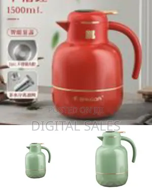 2 Litres Thermal Coffee Carafe, Stainless Steel Tea Flask for Hot