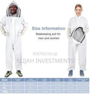Bee Keeping Protective Suit With Gloves