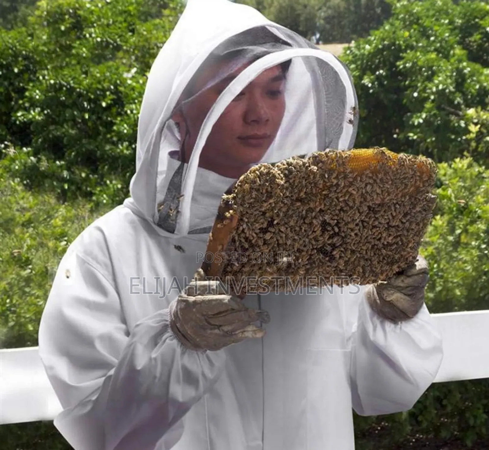 Bee Keeping Protective Suit With Gloves