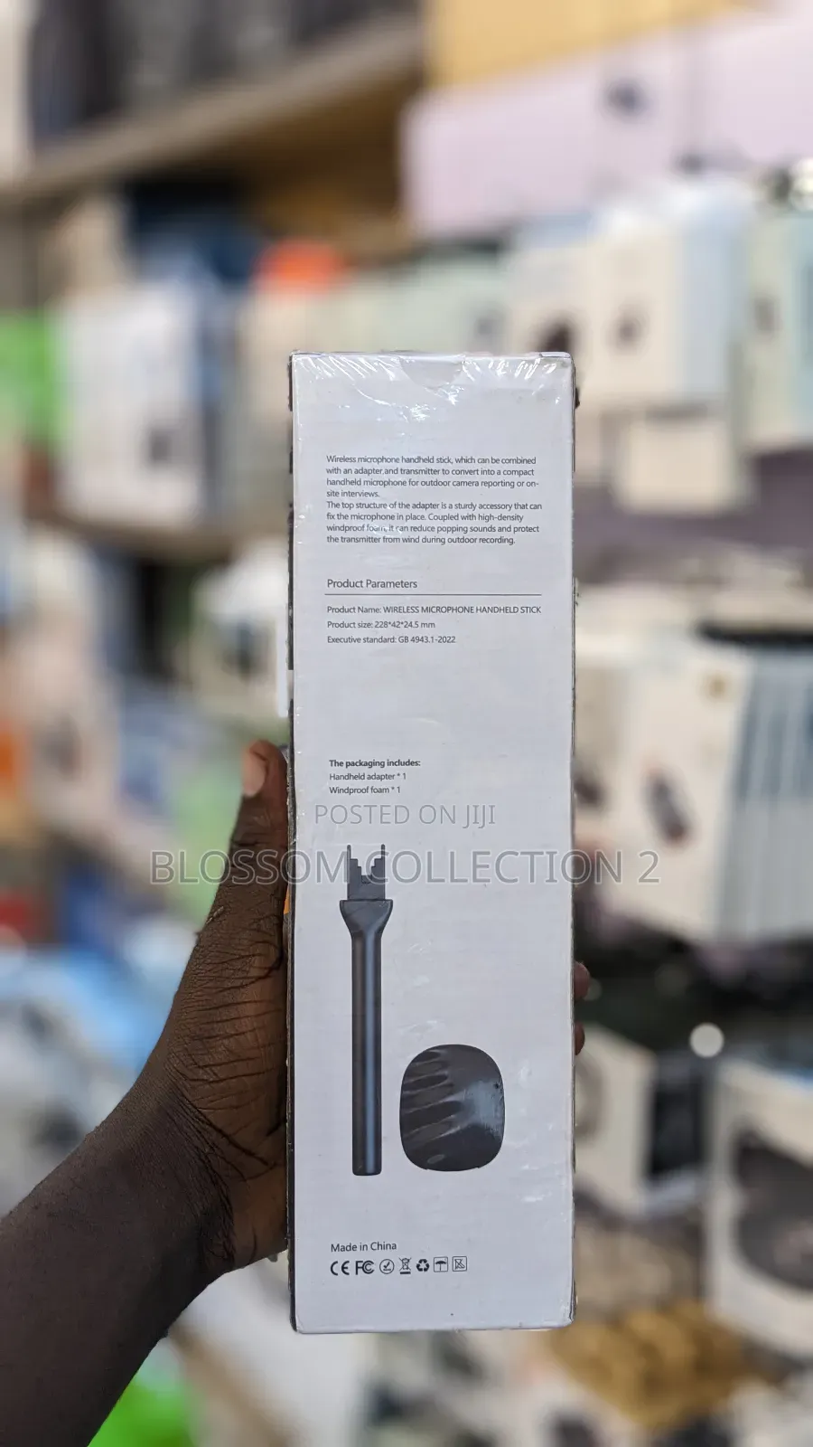 Handheld Lightweight With Foam Wireless Microphone Stick