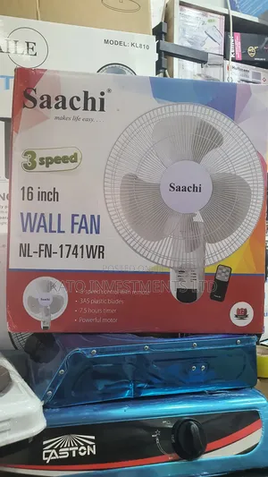 Saachi Wall Fan With Remote