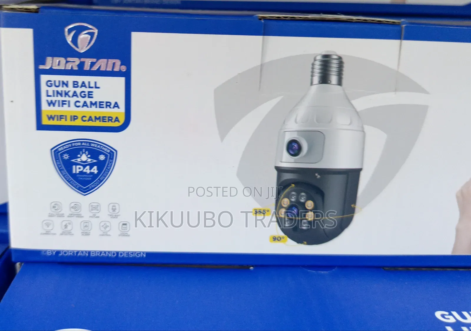 Dual Camera Wifi Wireless Bulb Light Camera