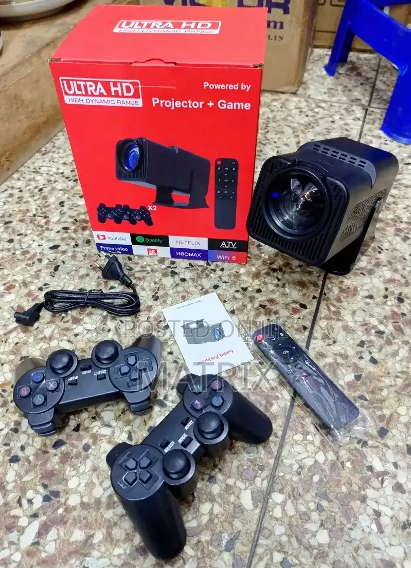 Ultra Hd Gaming Entertainment Projector