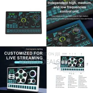 Sx91 Live Sound Card Usb Sound Mixer Professional Audio Mixing Console