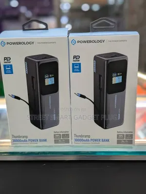 Powerology Thunder Ramp 30,000mah 140 Watts Power Bank