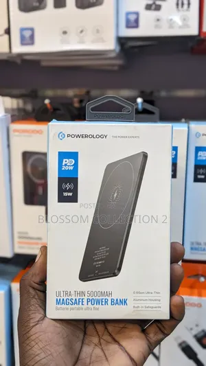 Powerology Ultra Thin 5000mah Magsafe Power Bank