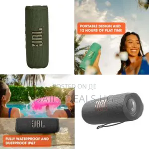 Flip 6 - Portable Bluetooth Speaker, Powerful Sound and Deep Bass