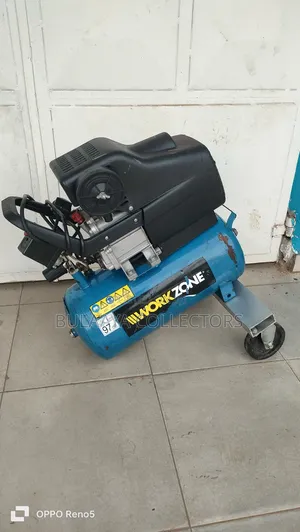 Workzone Electrical Air Compressor, 24l, Uk Used.