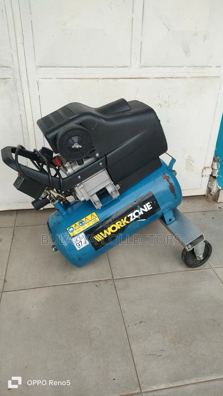 Workzone Electrical Air Compressor, 24l, Uk Used.