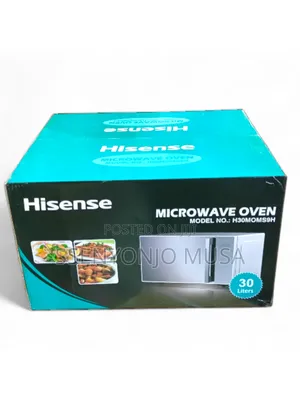 Hisense 30l Microwave Oven, 900w, 11 Power Levels, Grey Cavity, Silver