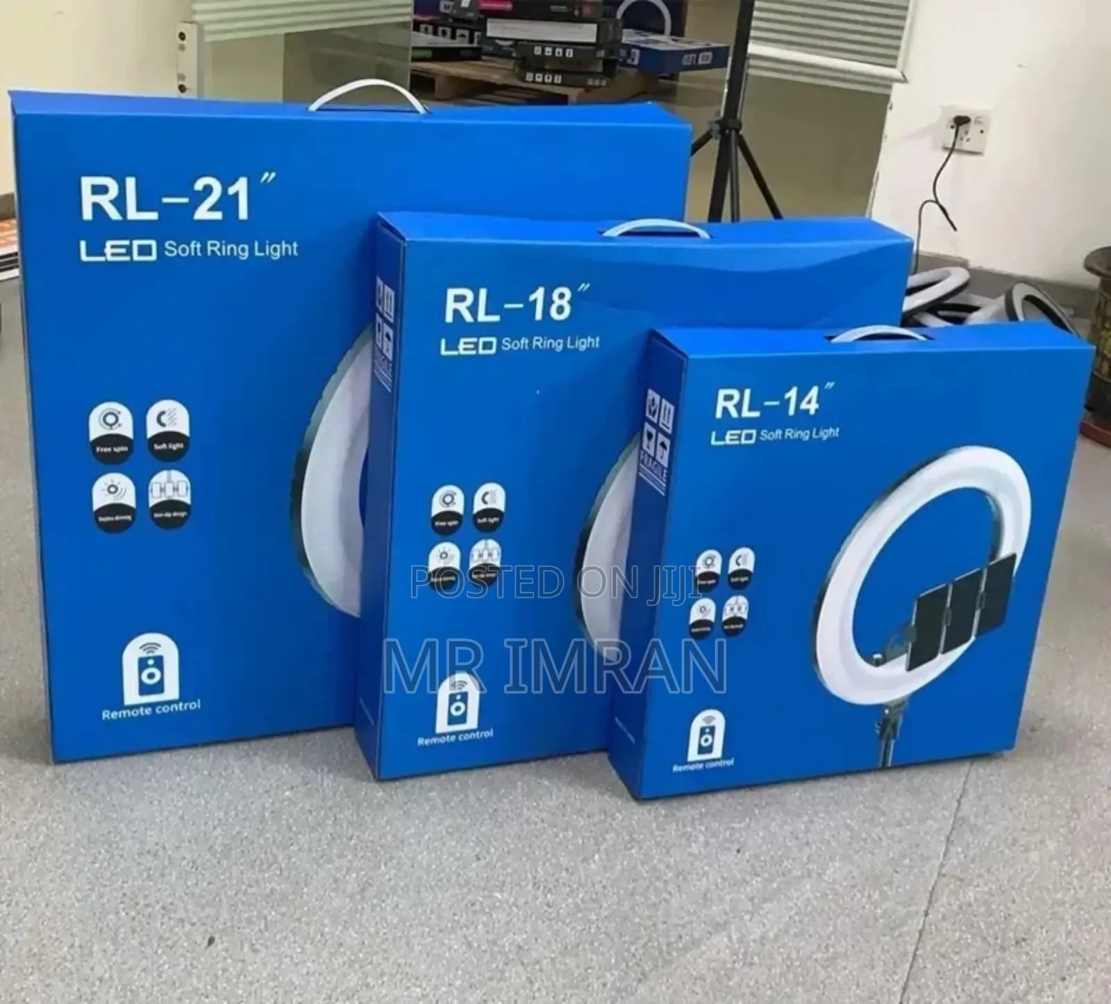 Rl-18 Rl-21 Rl-14 Inch 18 Inch Ring Fill Light Ringlight