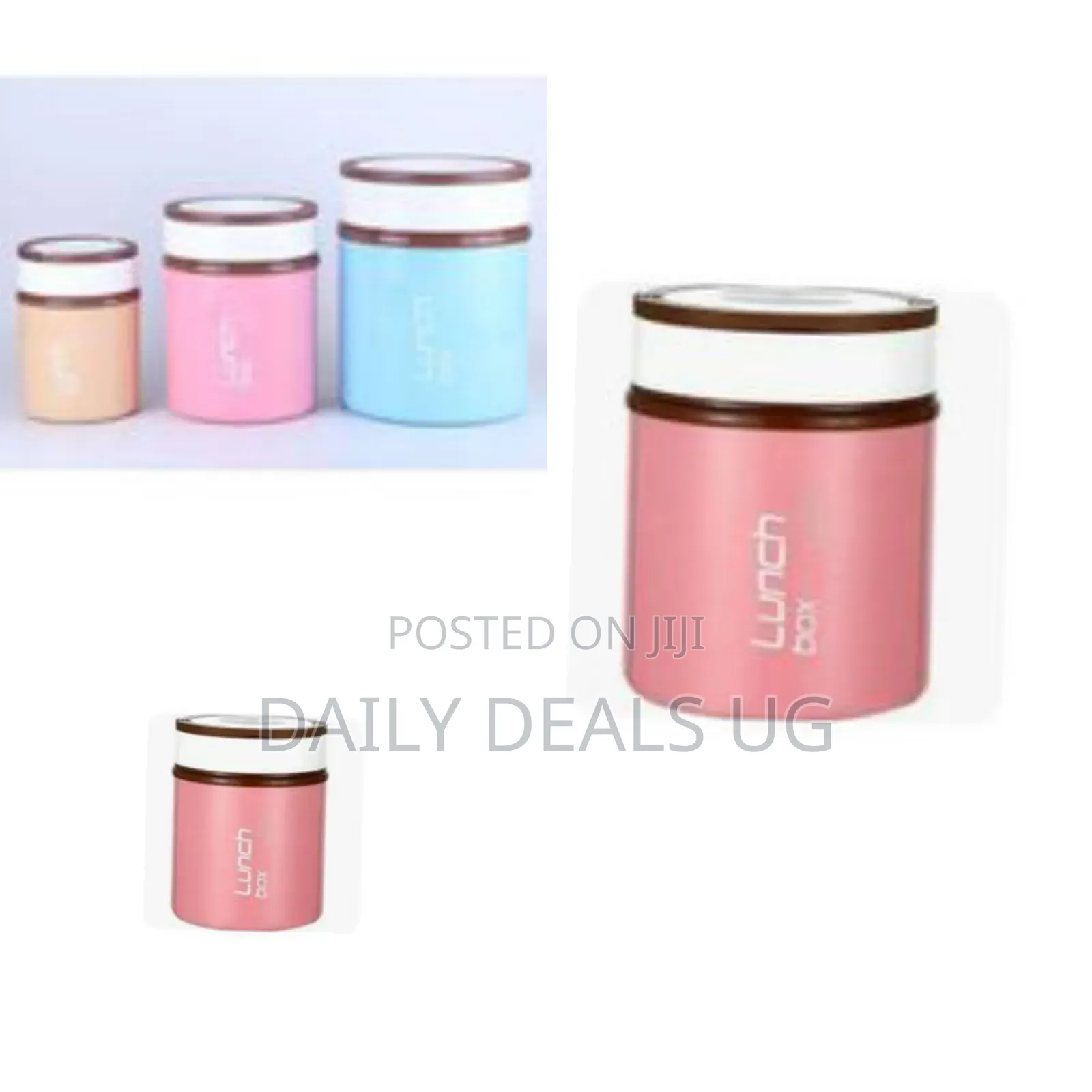 Lunch Box Food Thermos Container Stainless Steel