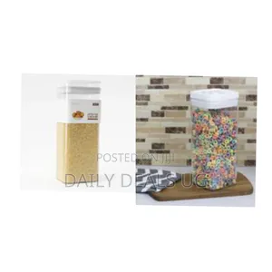 3.1 Liter Twist 'N Lock Airtight Square Plastic Canister