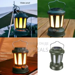 Multifunctional Led Camping Lantern With Handle Camping Flashlight