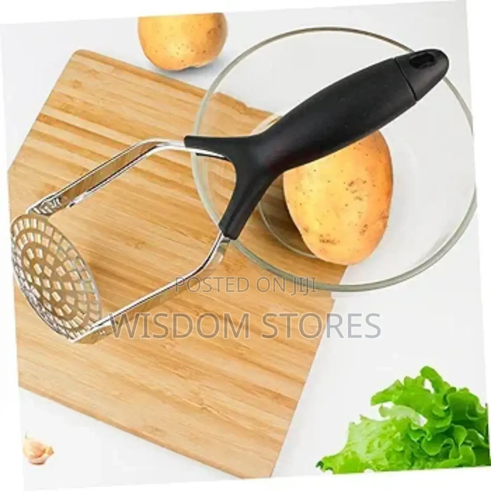 Stainless Steel Flexible Potato Masher