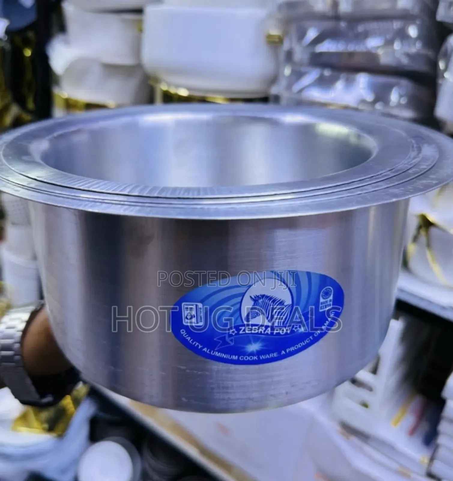 8 Pieces Stainless Steel Saucepans- Silver