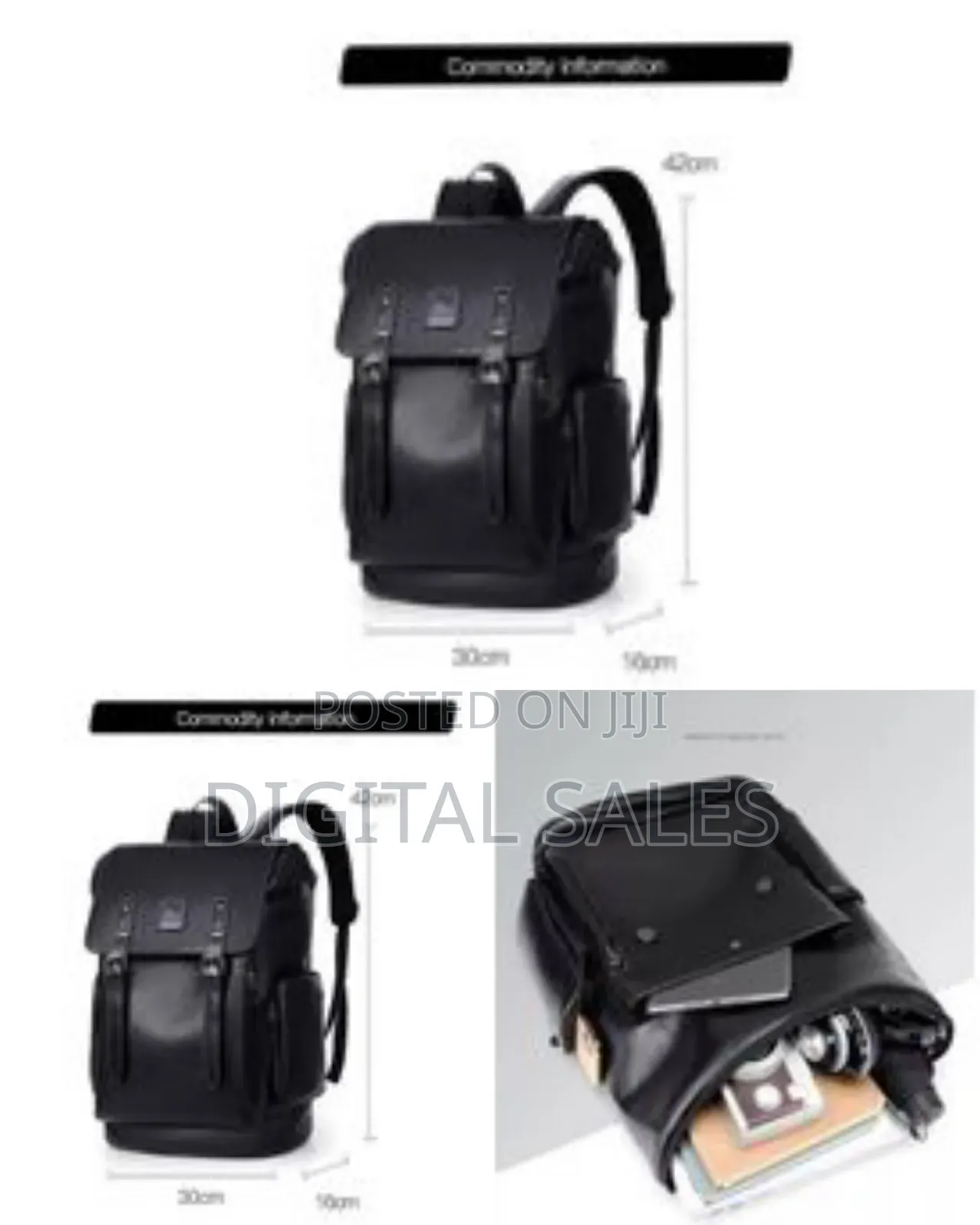 Vintage Backpack Soft Leather for Men, High-Quality Luxury Designer