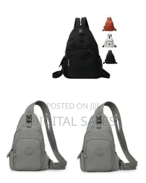 Multi-Pocket Chest Bag Lightweight Business 3-Way Small Backpack