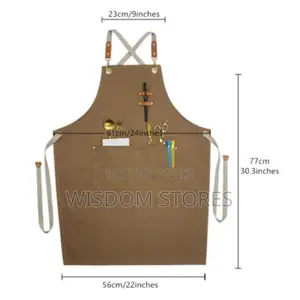 Chef Apron for Kitchen With Pocket