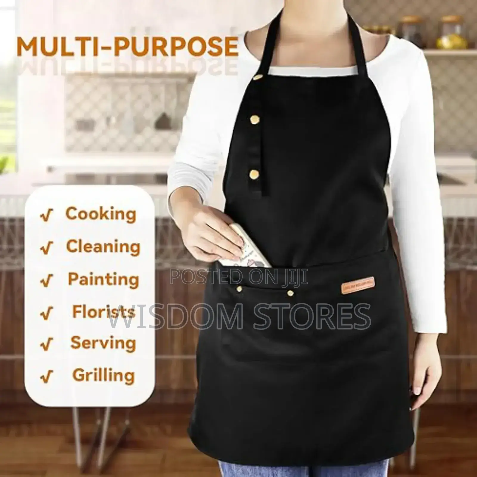 Canvas Apron.