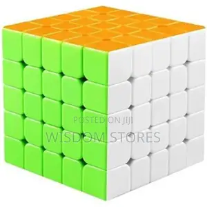 Stickerless Speed Cube 5x5x5 Stickerless Magic Cube Puzzle