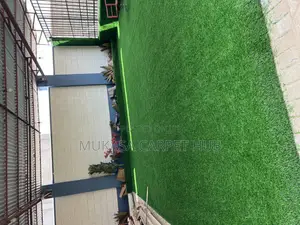 Ultra-Soft Green Grass Carpet