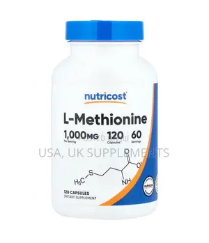 L-Methionine 1000mg 120capsules Nutricost