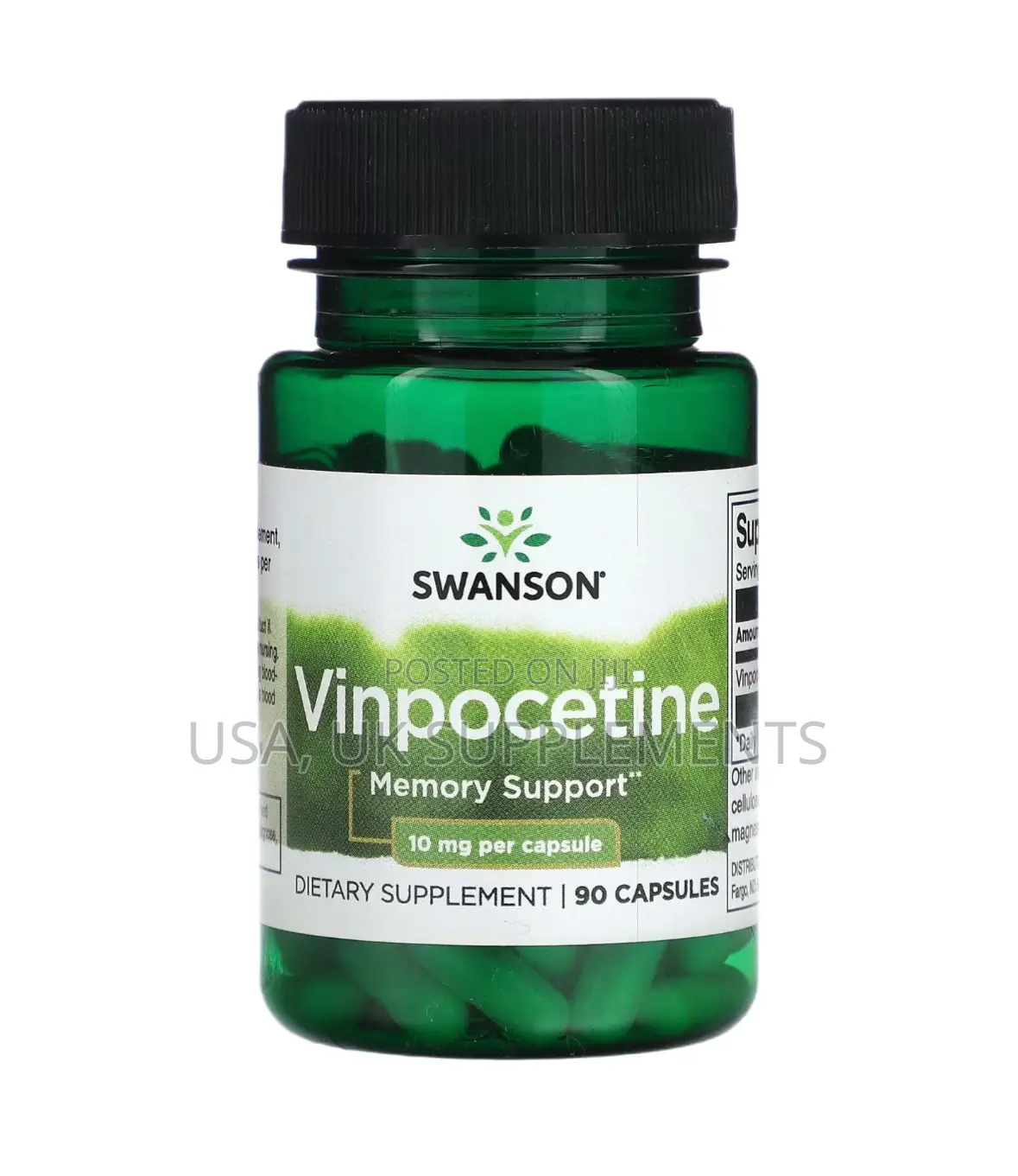 Vinpocetine Memory Support 10mg 90capsules