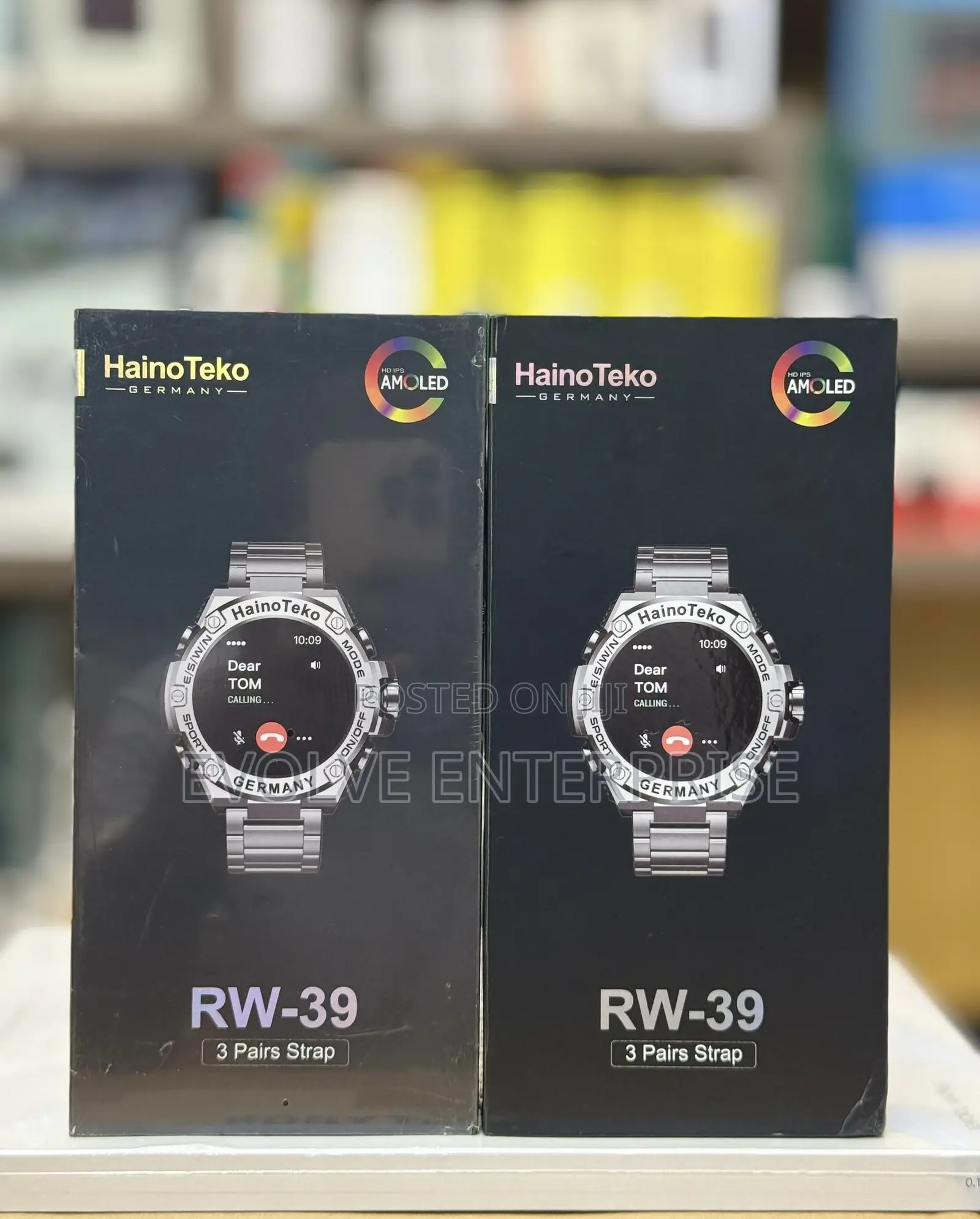 Haino Teko Rw39 Smart Watch With Screen (Amoled) - Three Strap