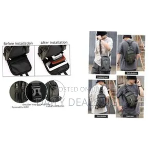 Cross-Border Exclusively for New Men's Multi-Functional Chest Bag