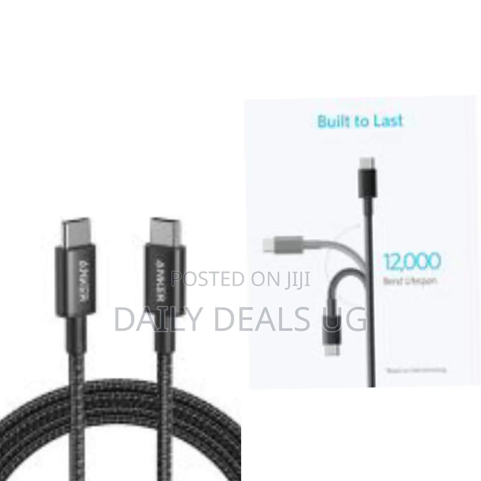 Anker Usb C to Usb C Cable, Type-C 60w, Braided Fast Charging Cable