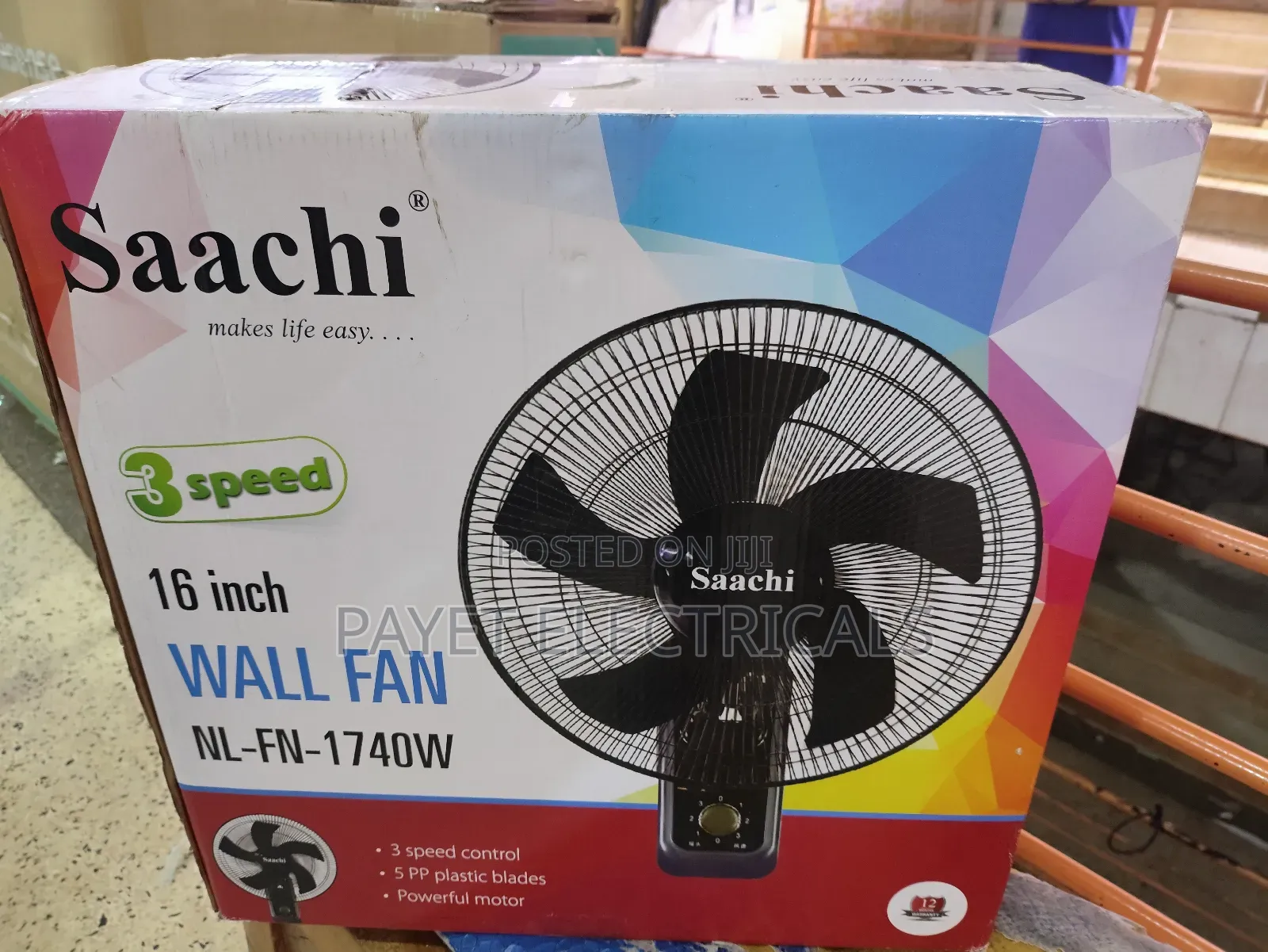 Saachi Electrical Wall Fan