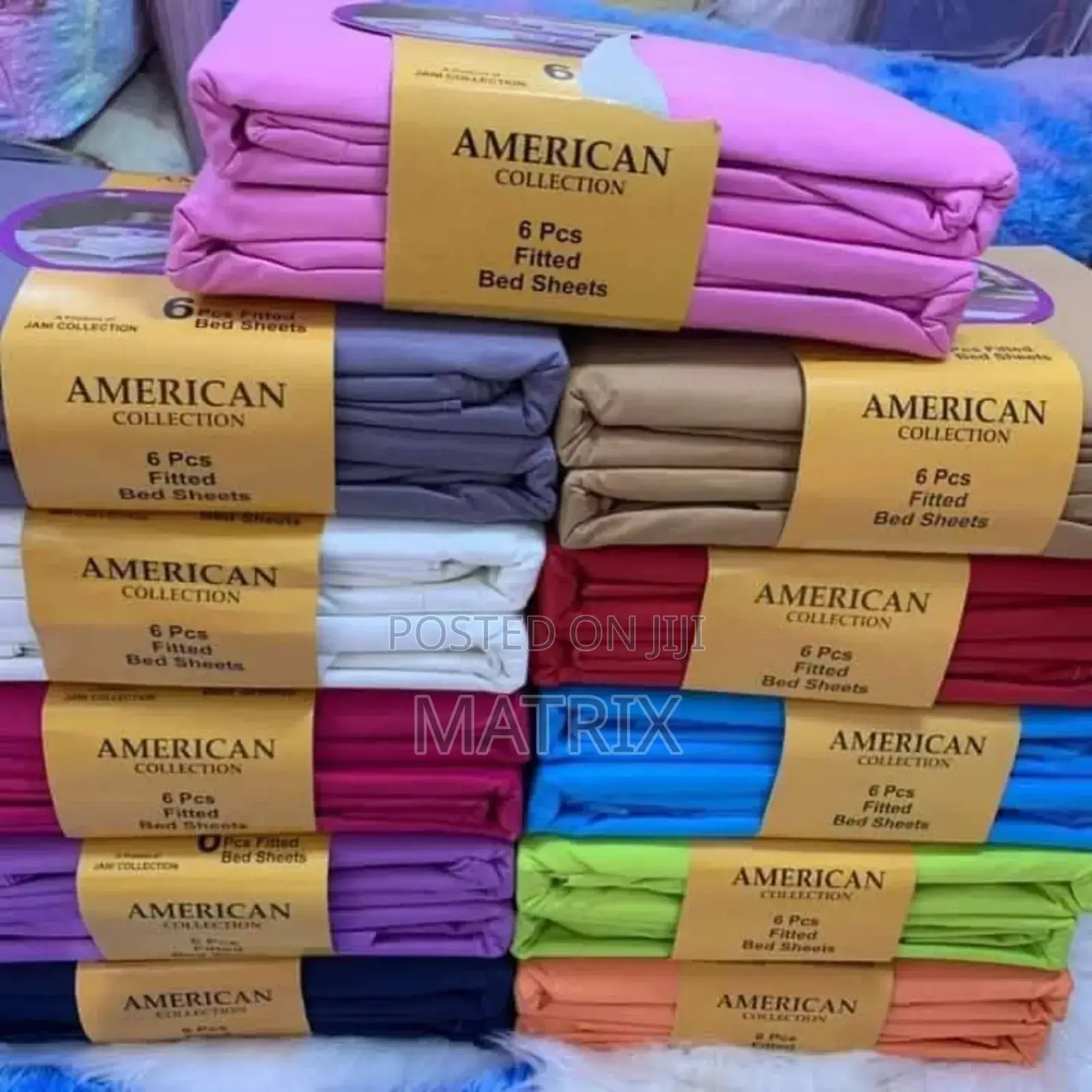 Plain Cotton Fitted Bedsheets
