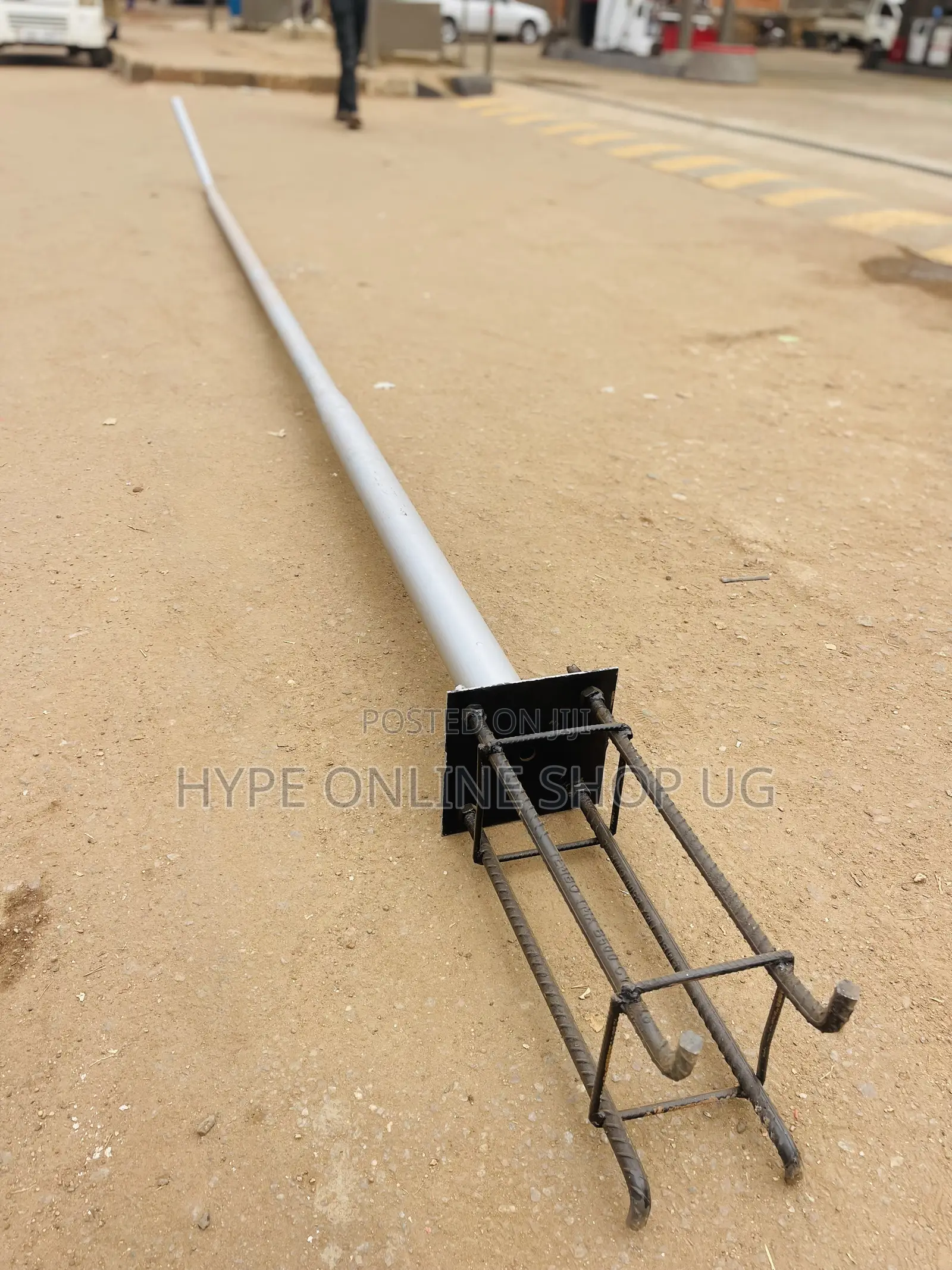 Solid Solar Light Pole 4mm Size