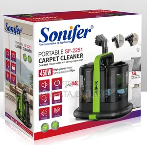 450w Sonifer Sf-2251 Washing Cleaning and Vacuuming Carpet Cleaner