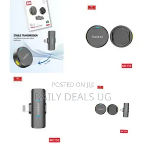Earldom Mc15c Button Wireless Microphone Lavalier Mic Strong Mini