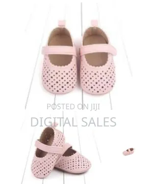 6-12 Months Pre-walker Shoes Baby Shoes For Girls Flat Sole Children