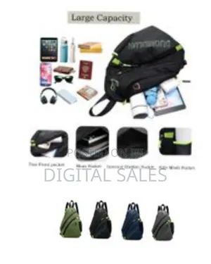 Waterproof Travel Backpack Shoulder Bag Sling Bag for Men Women,