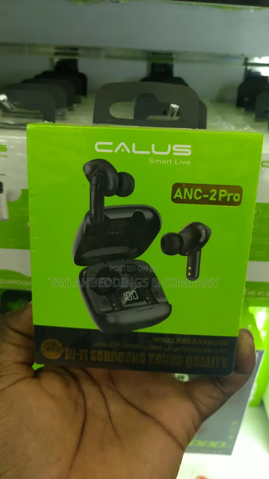Calus Anc 2 Pro Wireless Earbuds W/ Enc Touch Controls