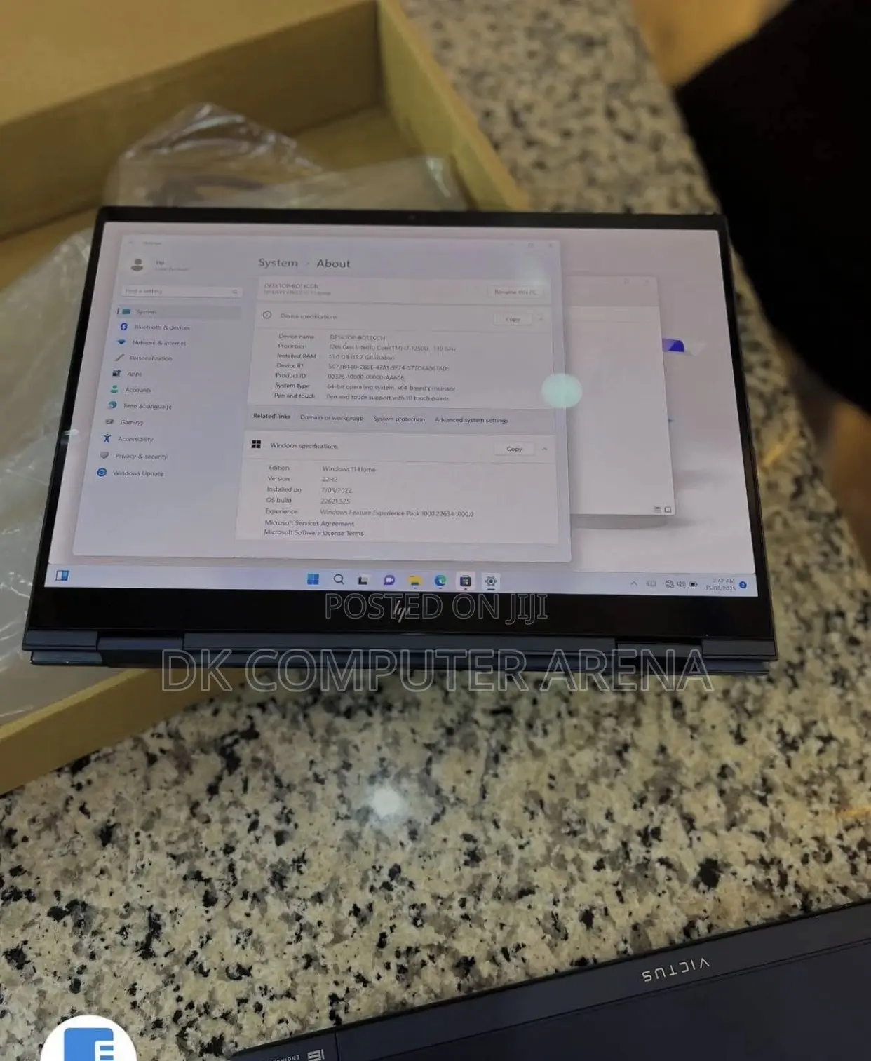 Laptop HP Envy Ultrabook 6 16GB Intel Core I5 SSD 512GB